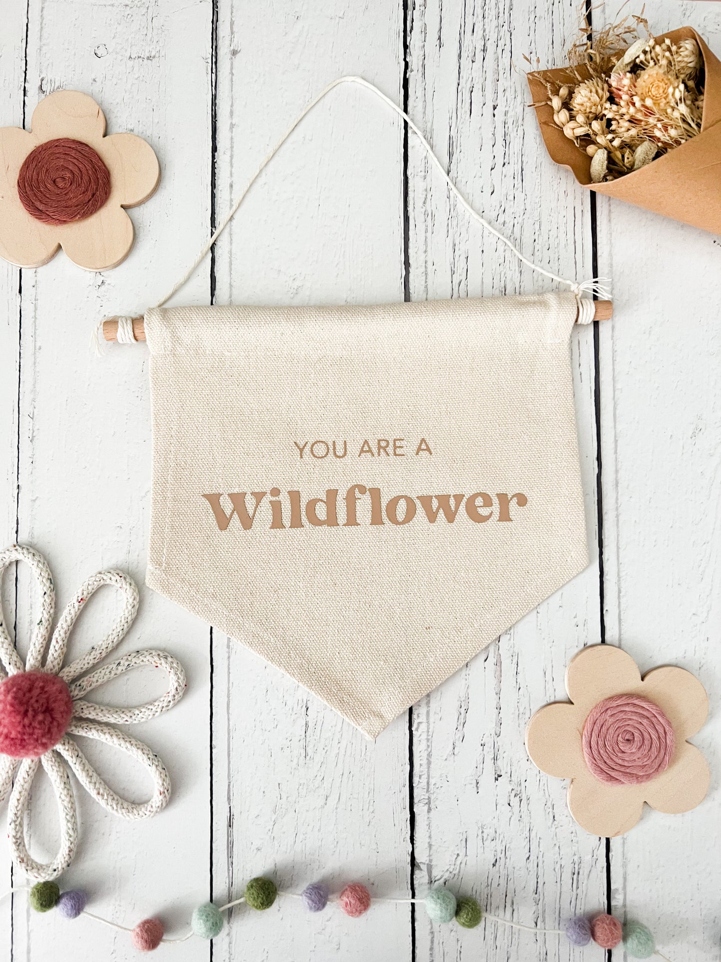 Wildflower Small Banner