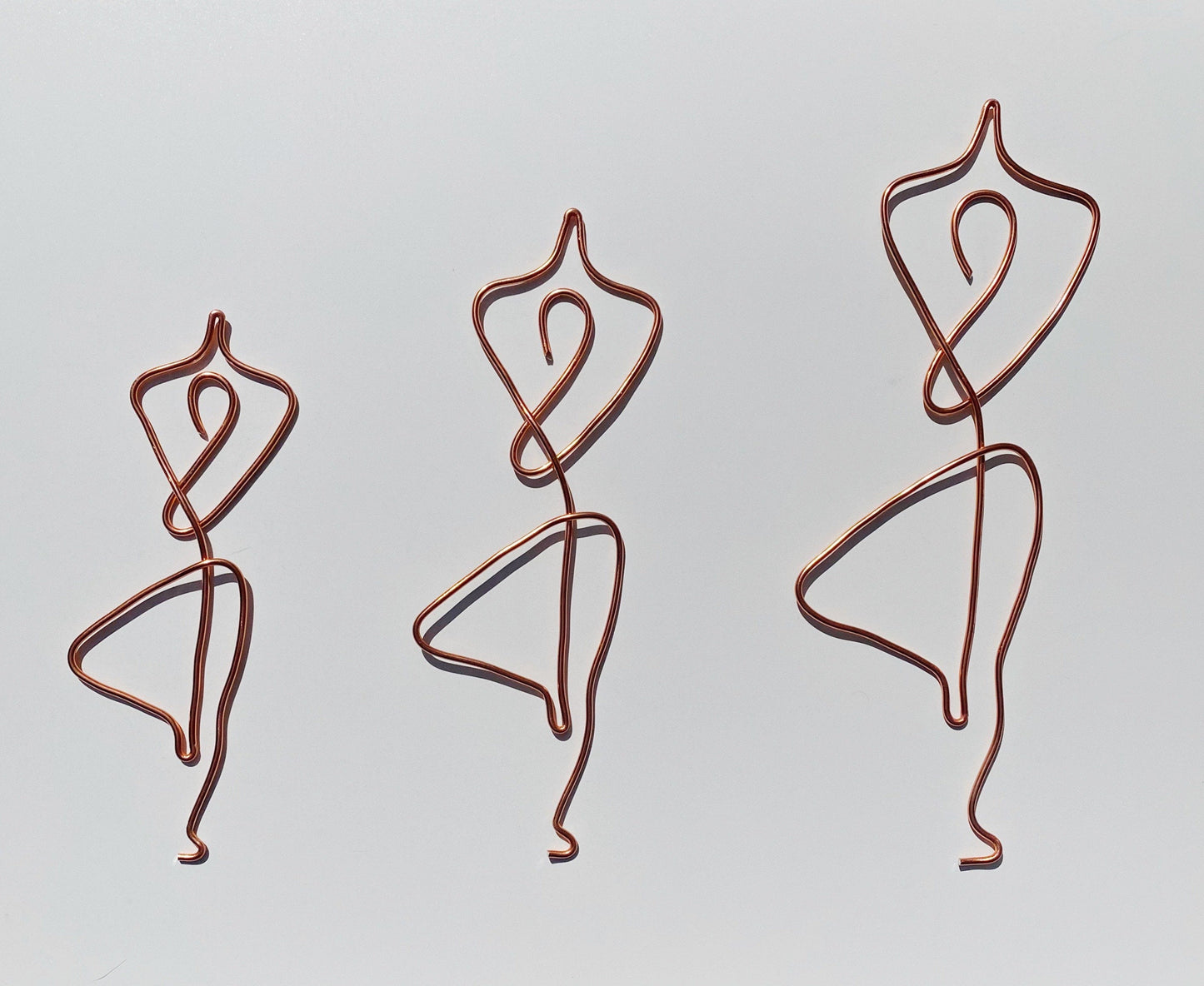 Wire Yoga Pose