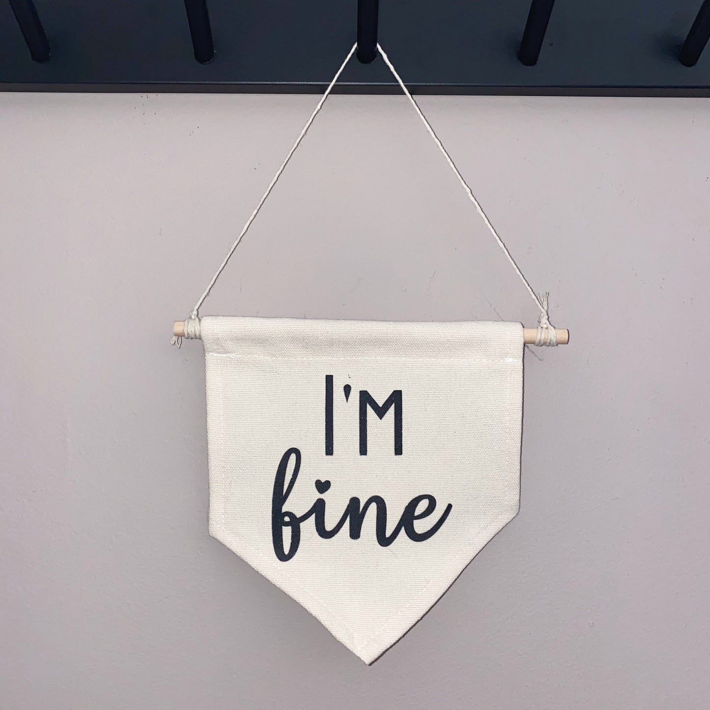I'm Fine Small Banner