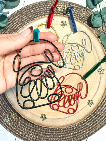 Wire Christmas Gonk