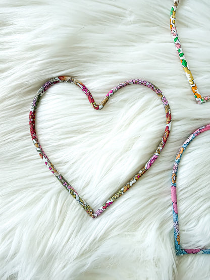 Liberty Print Wire Heart