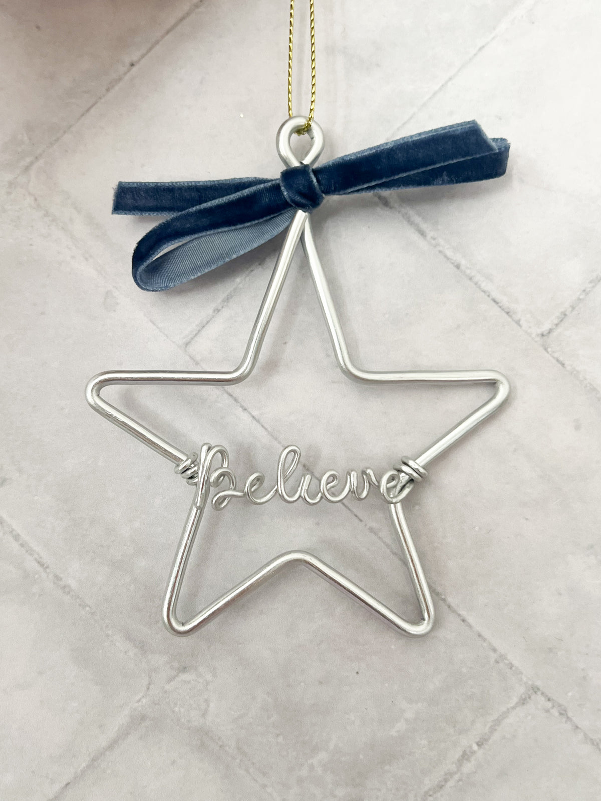Wire Star Bauble