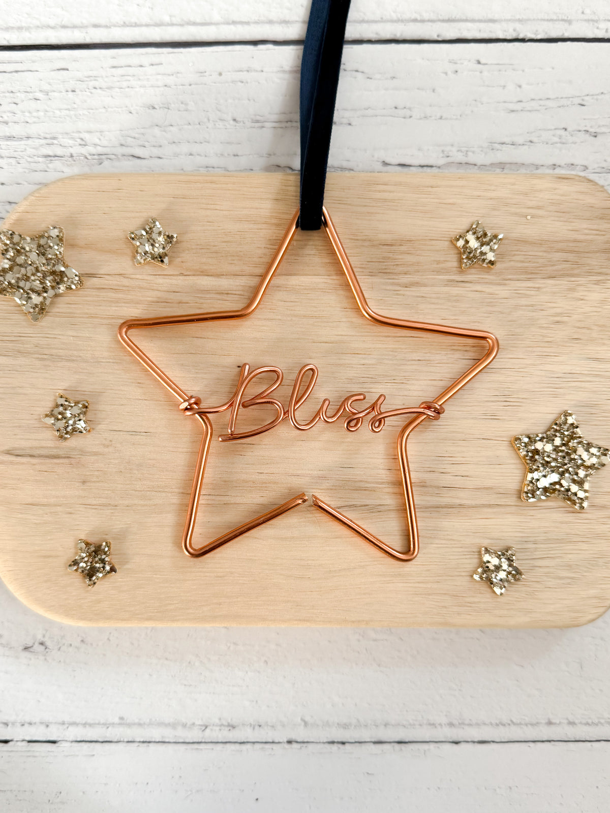 Personalised Name Star Bauble
