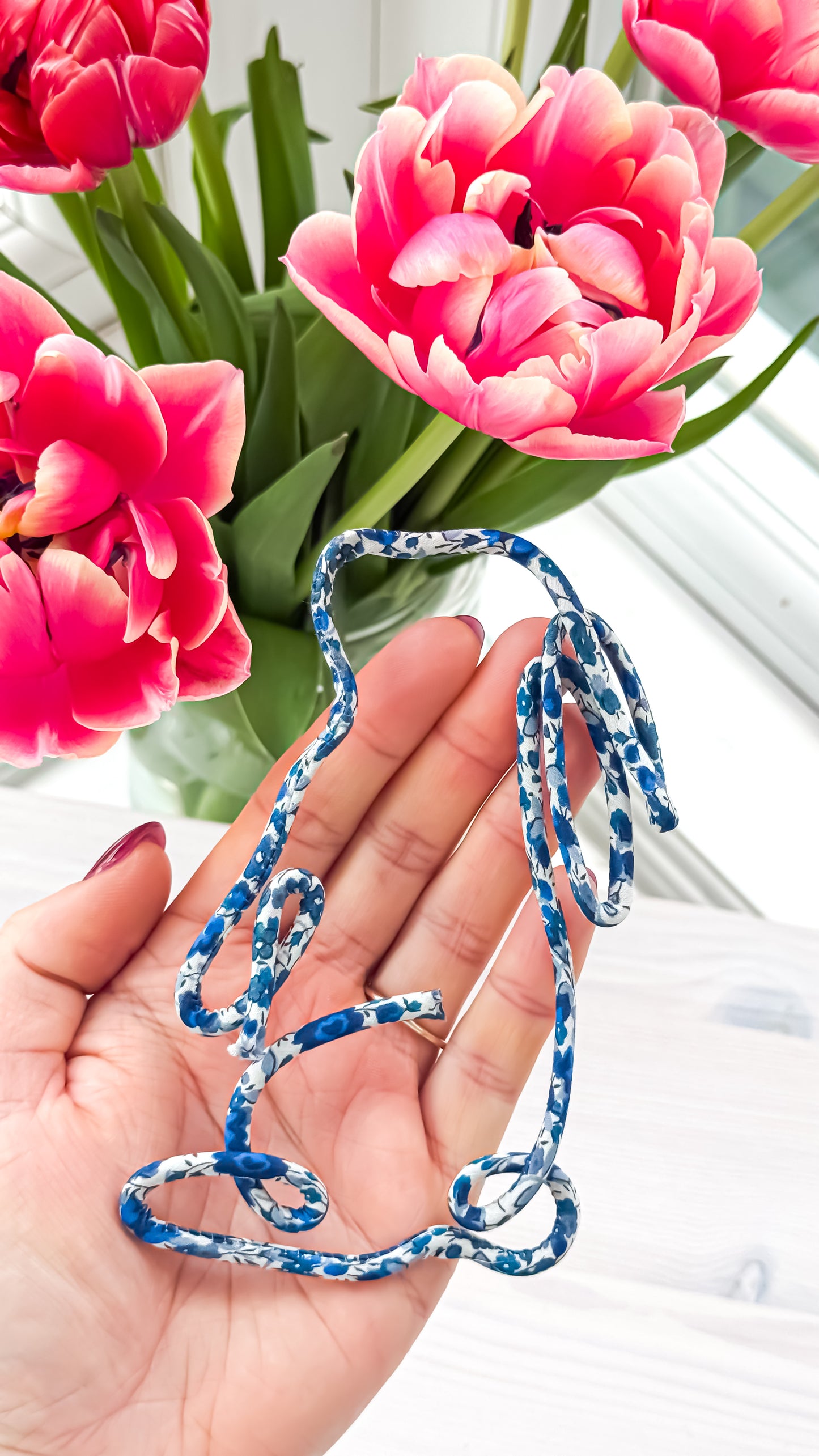 Liberty Print Wire Bunny