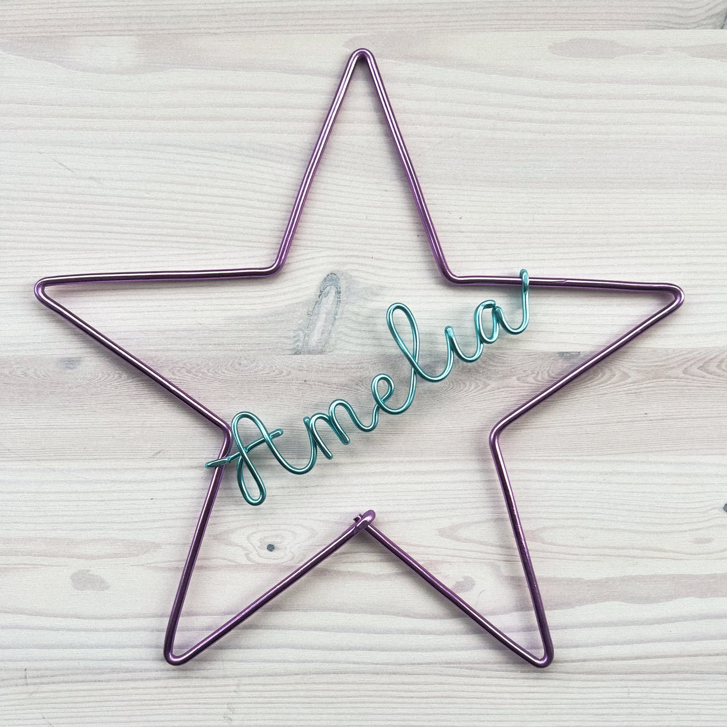 Personalised Wire Star