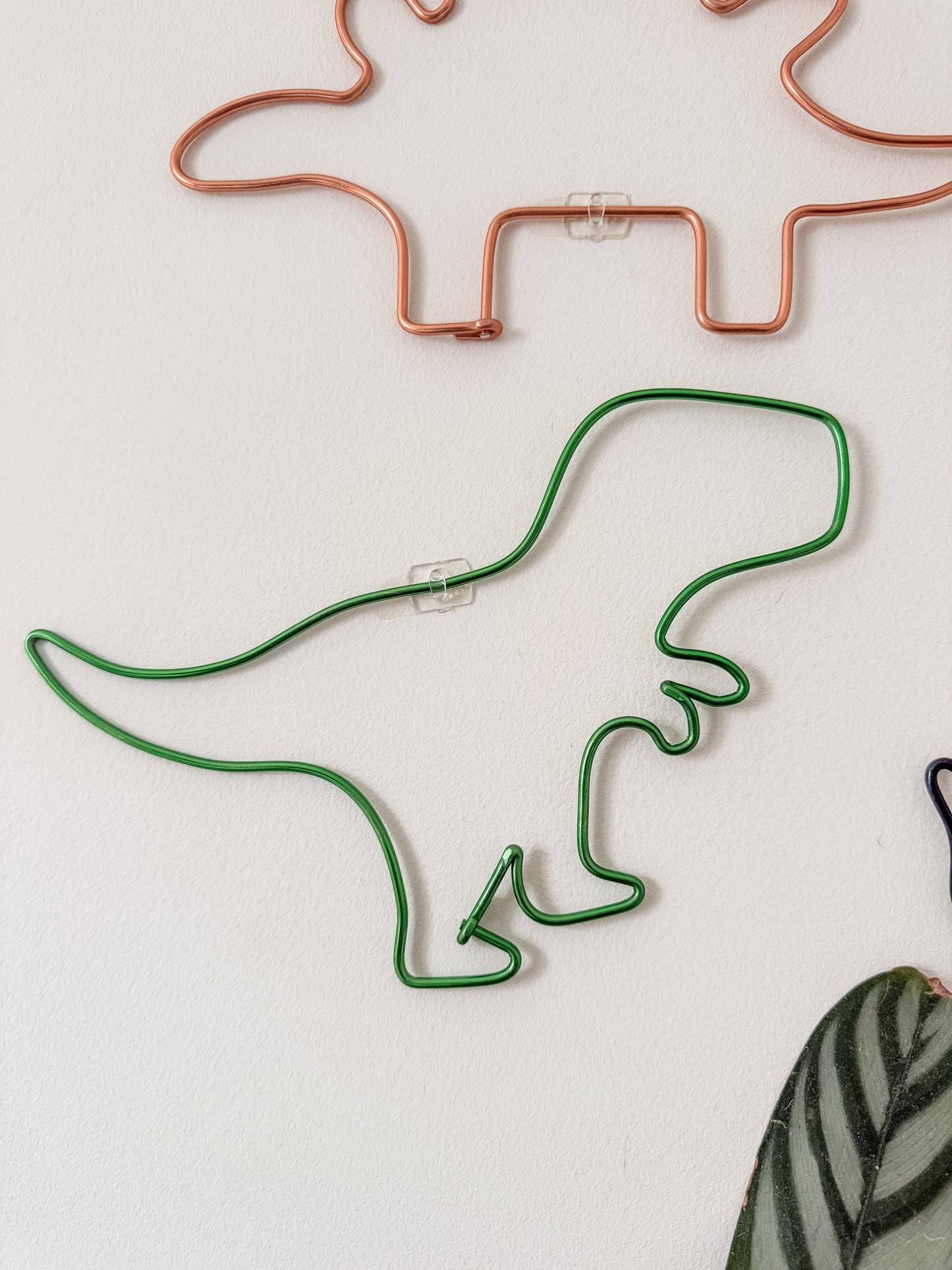 Wire Dinosaur Wall Art