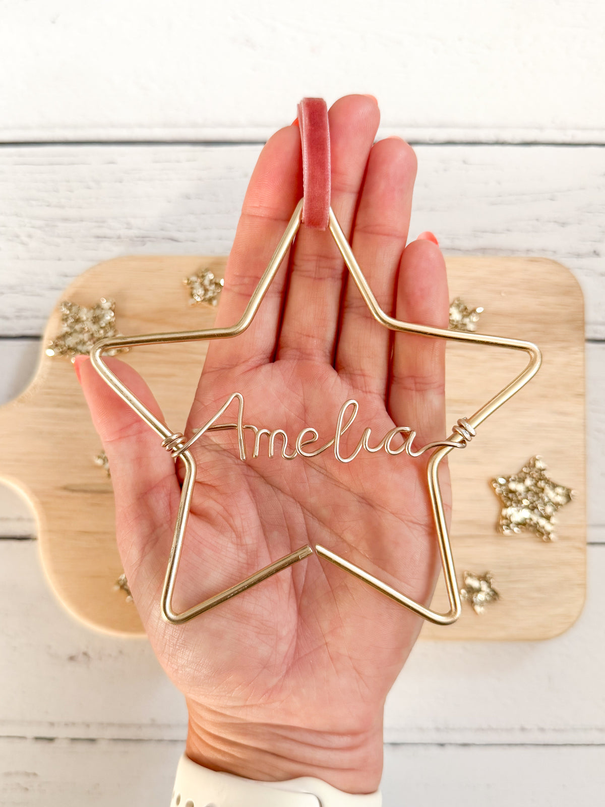 Personalised Name Star Bauble