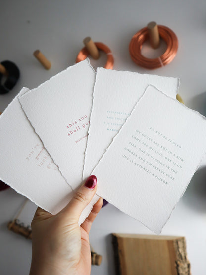 Mini Quote Prints