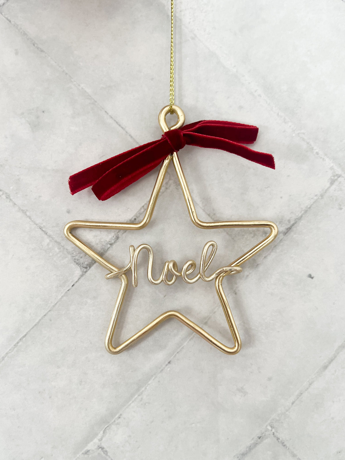 Wire Star Bauble