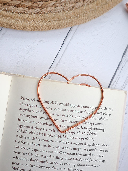 Wire Heart Bookmark