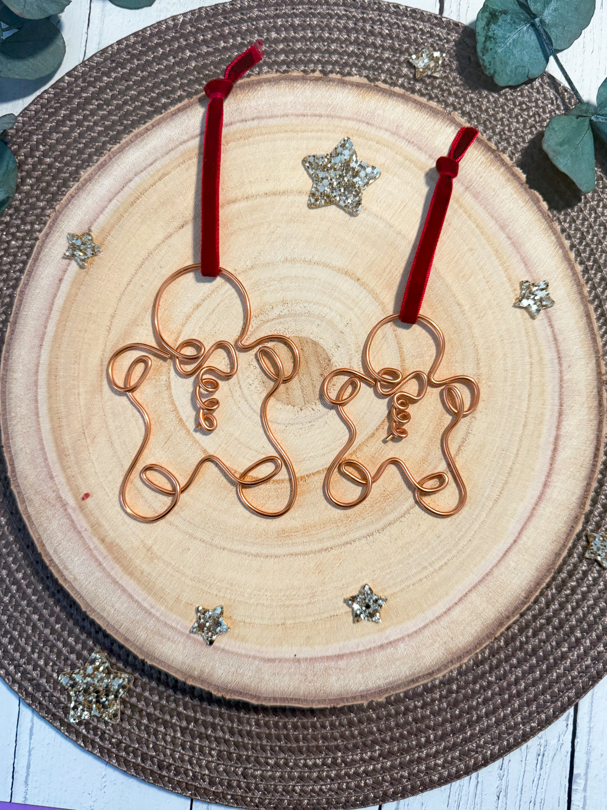 Wire Gingerbread Man