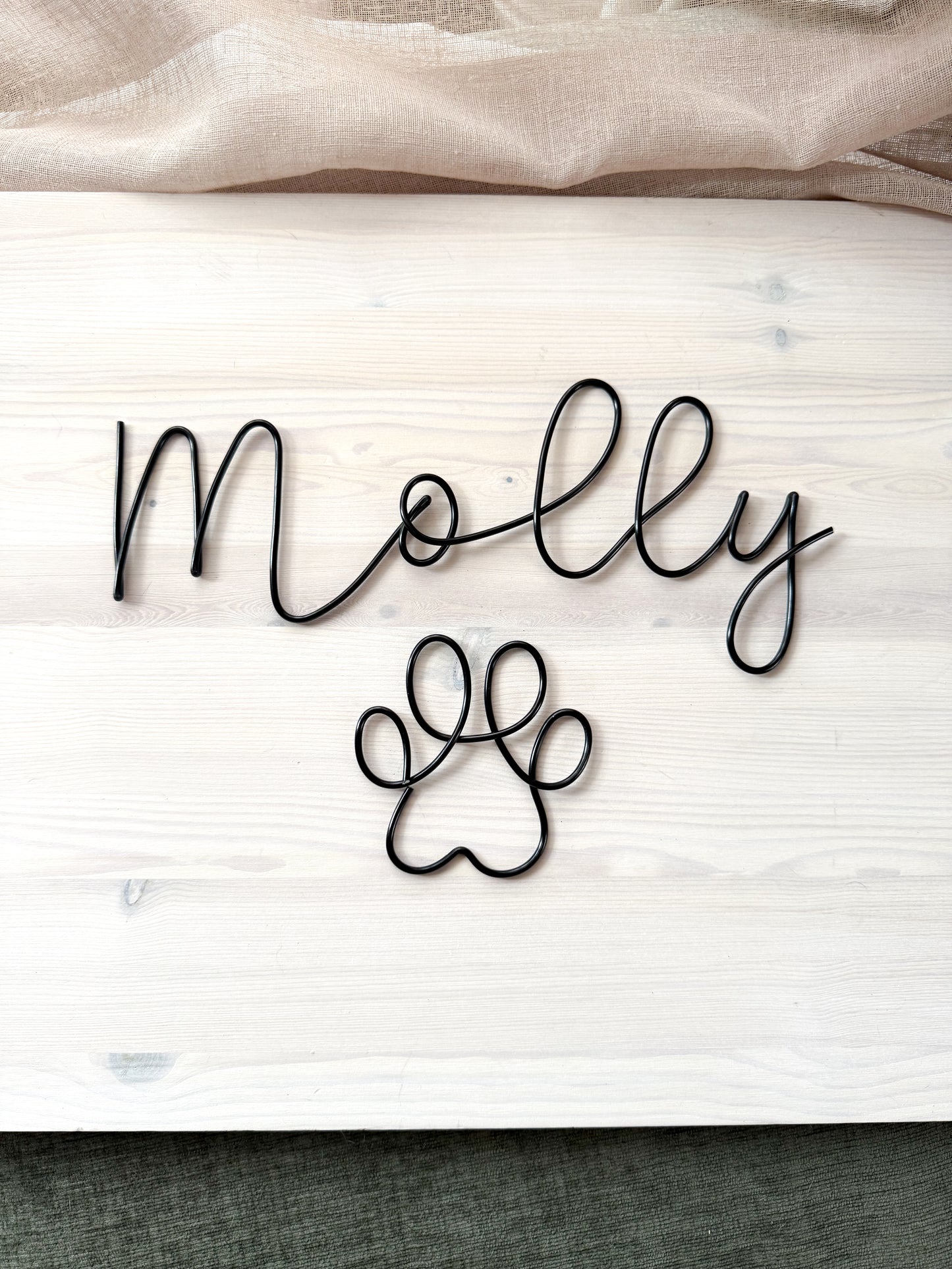 Pet Name Sign
