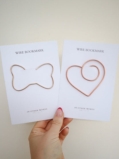 Wire Bow Bookmark