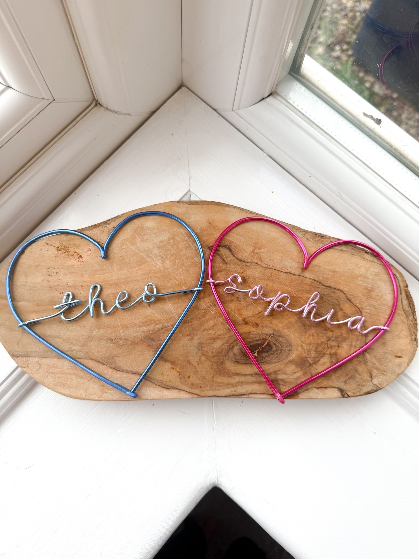 Personalised Wire Heart