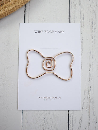 Wire Bow Bookmark