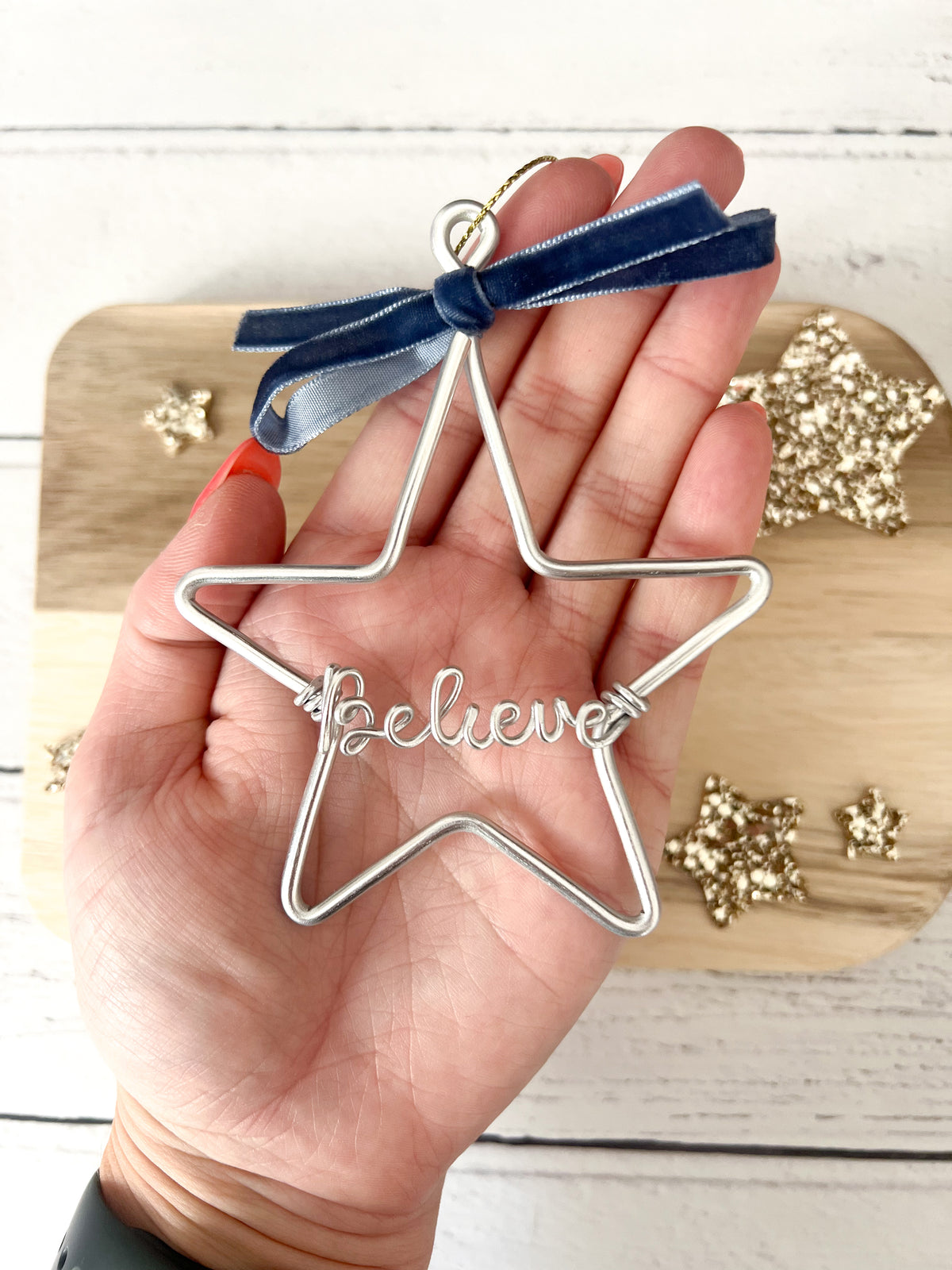 Wire Star Bauble