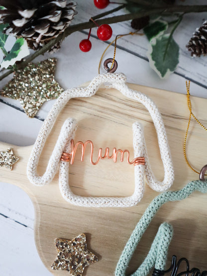 Personalised Christmas Jumper Bauble