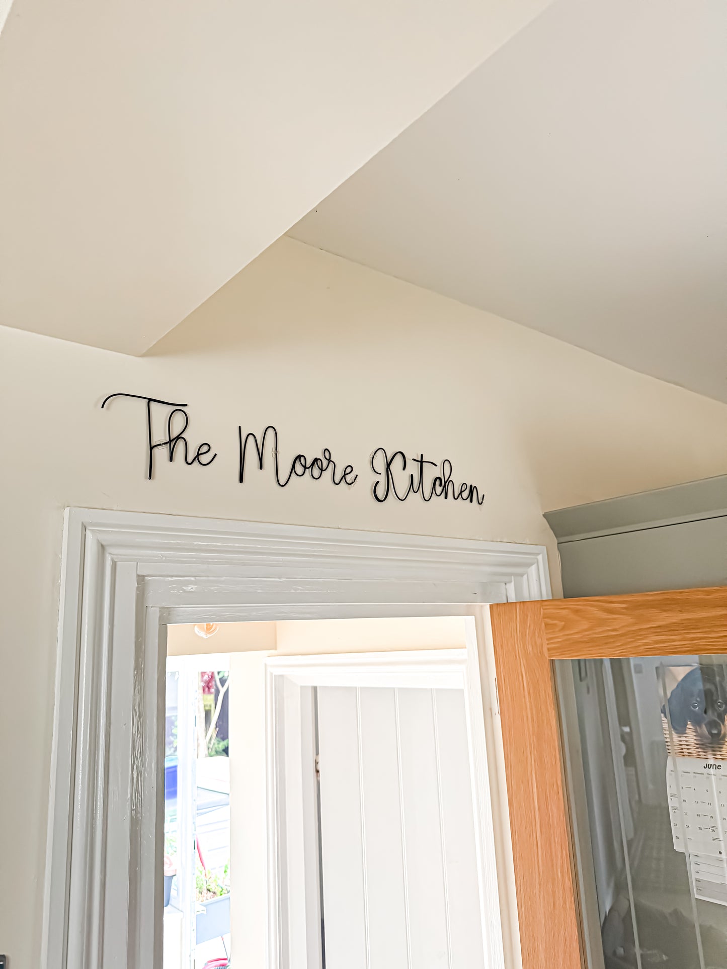 Personalised Family Kitchen Sign