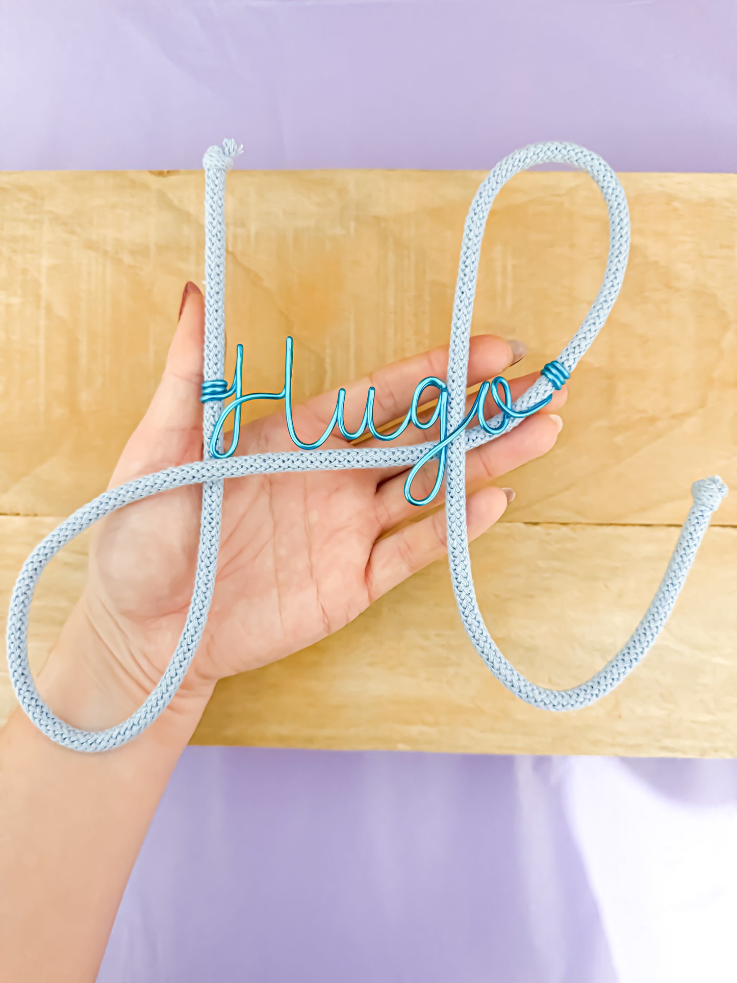 Personalised Rope Initial