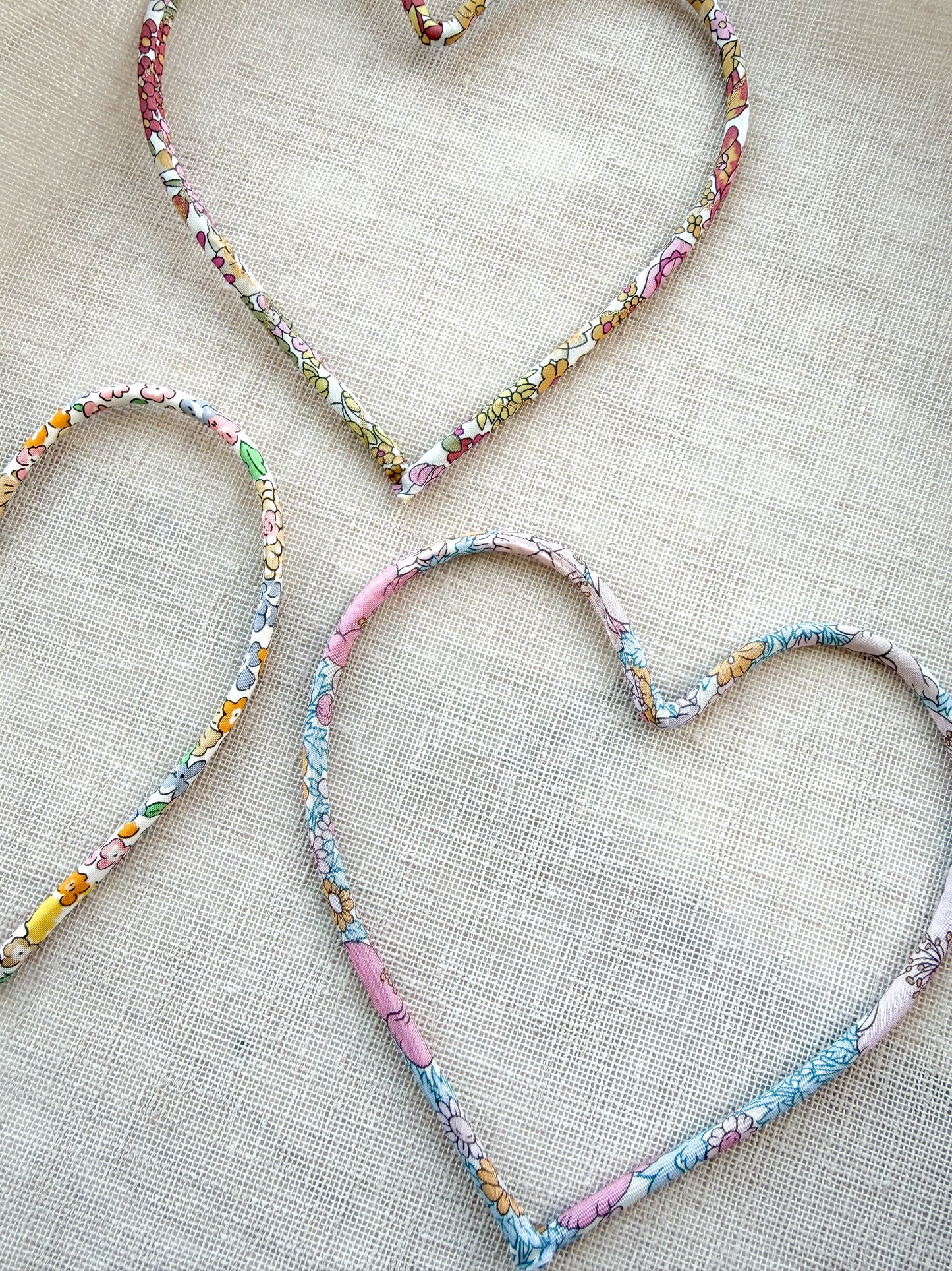 Liberty Print Wire Heart