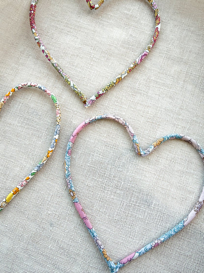 Liberty Print Wire Heart