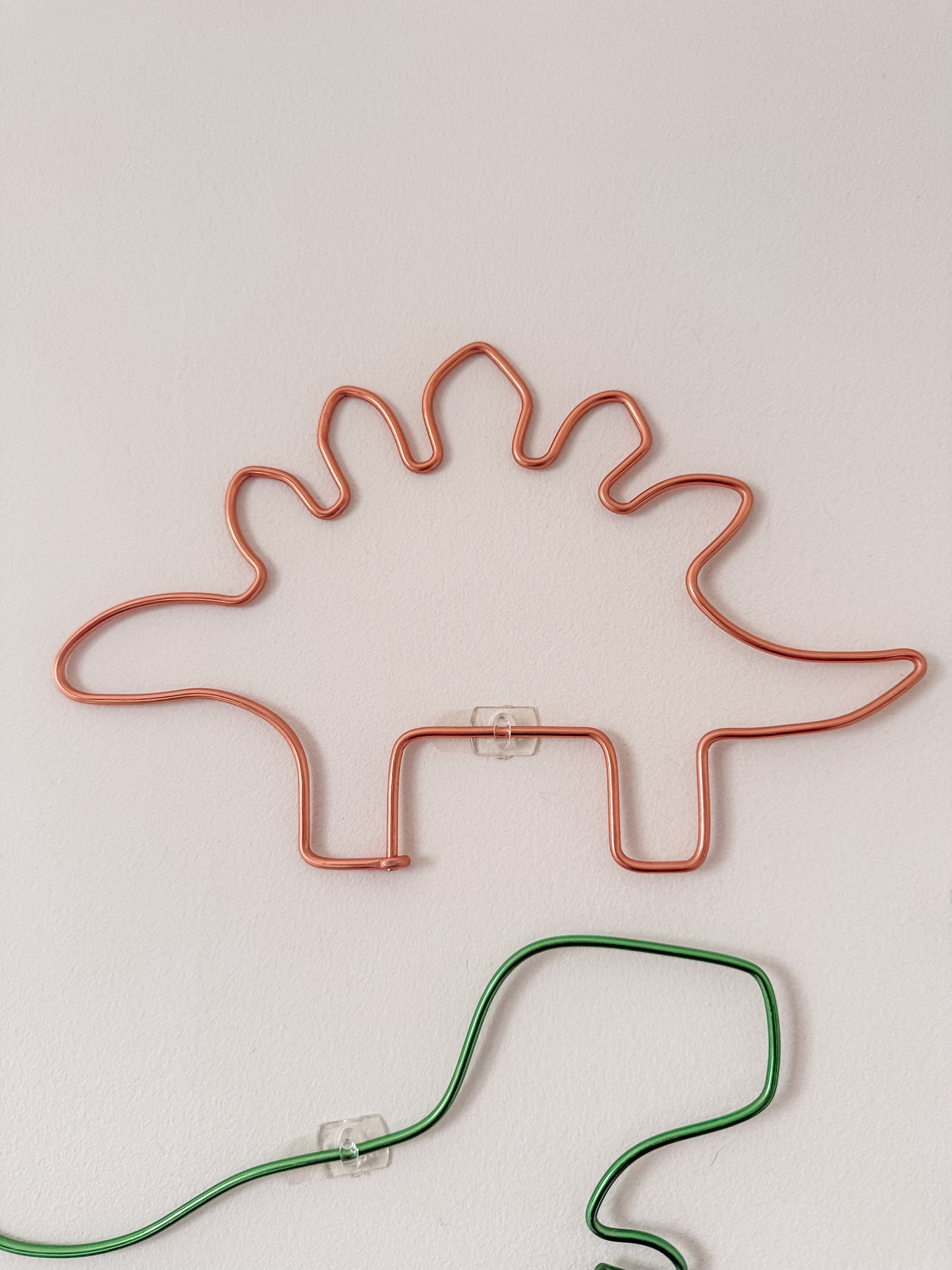 Wire Dinosaur Wall Art