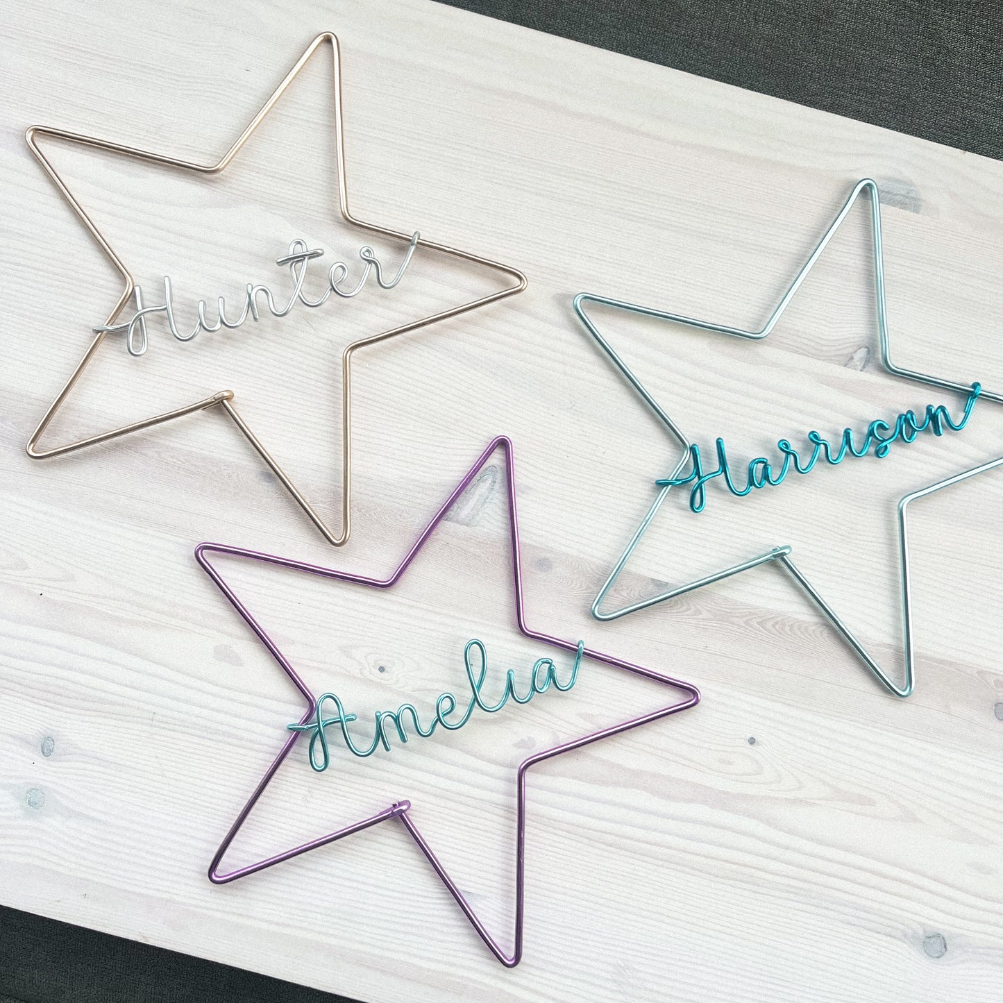 Personalised Wire Star
