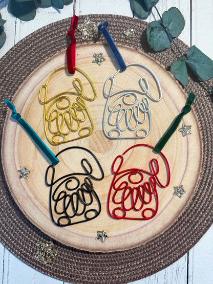 Wire Christmas Gonk
