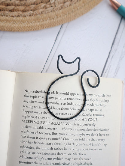 Wire Cat Bookmark