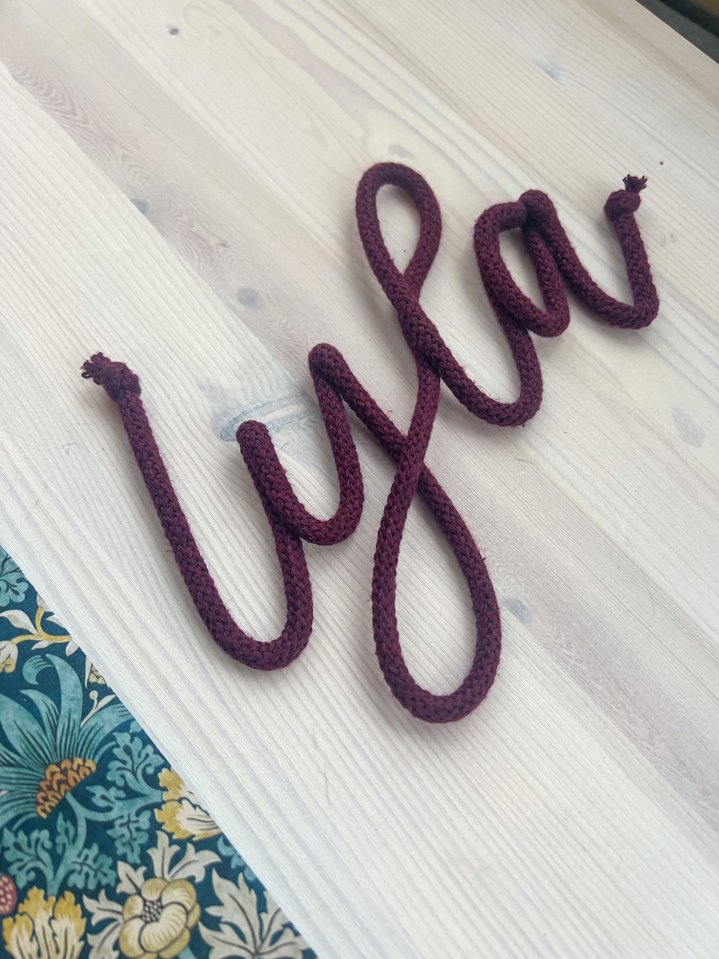 Mini Rope Name Sign