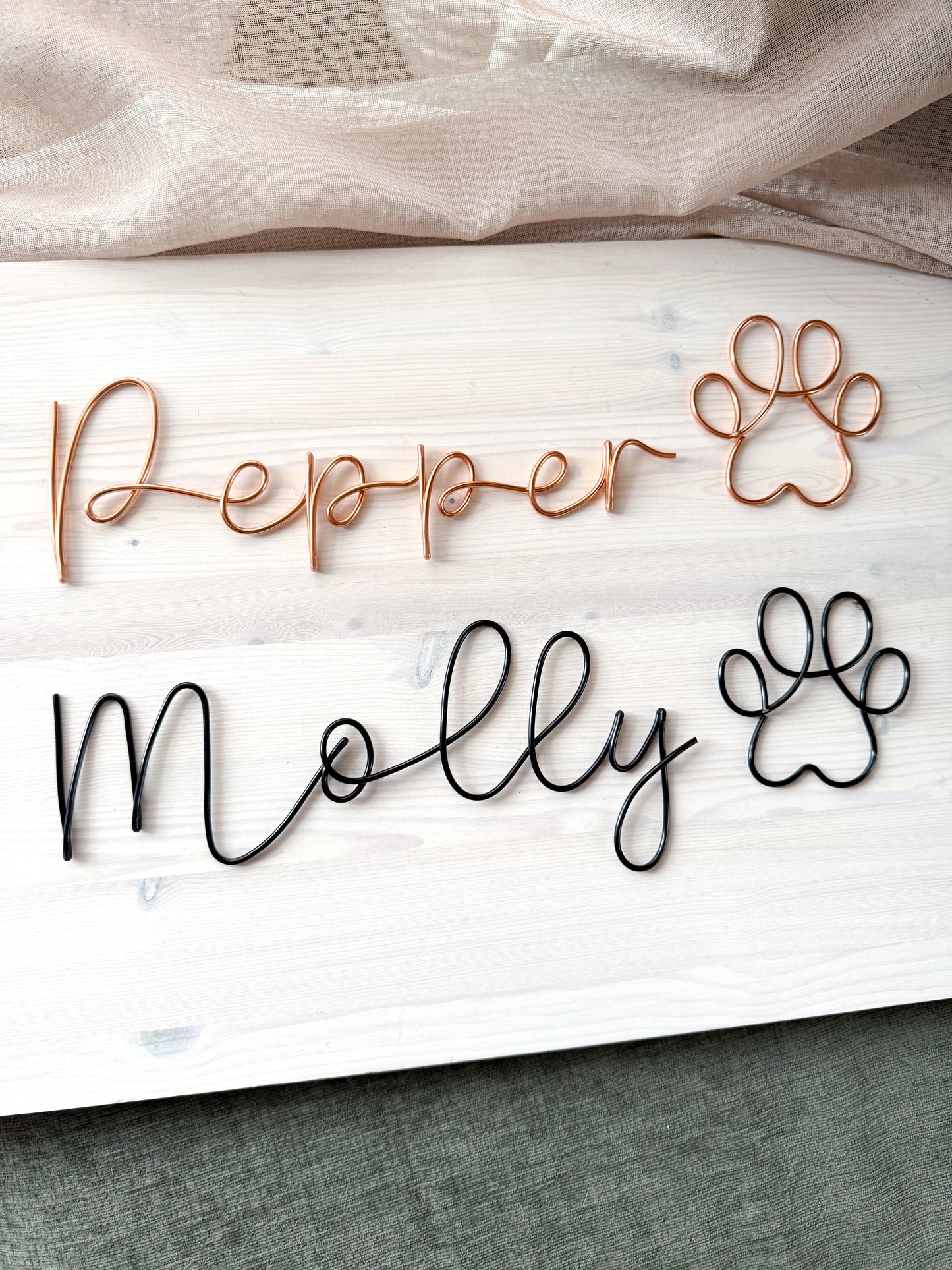 Pet Name Sign