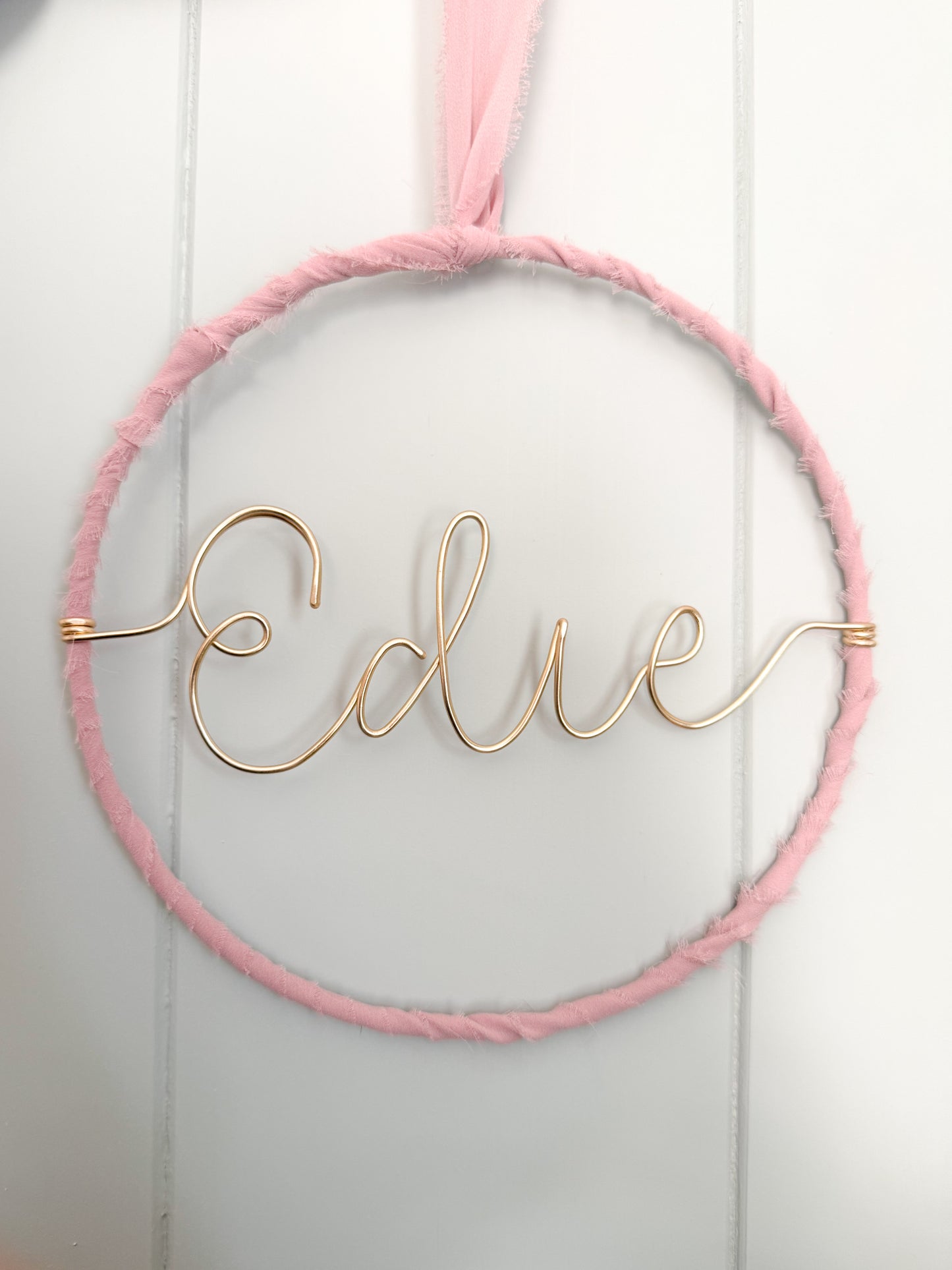 Personalised Ribbon Name Sign