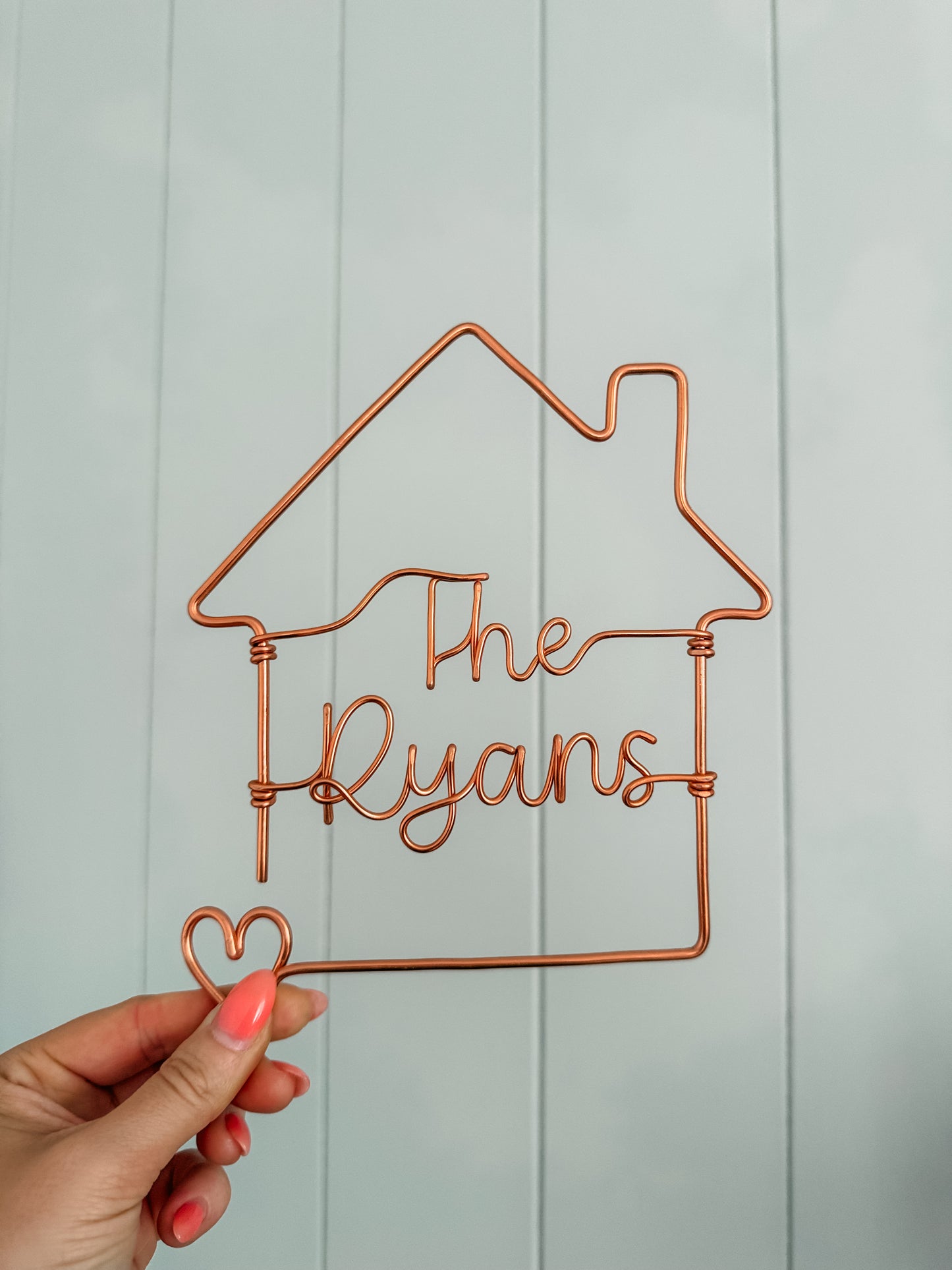 Wire Personalised House