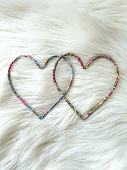 Liberty Print Wire Heart