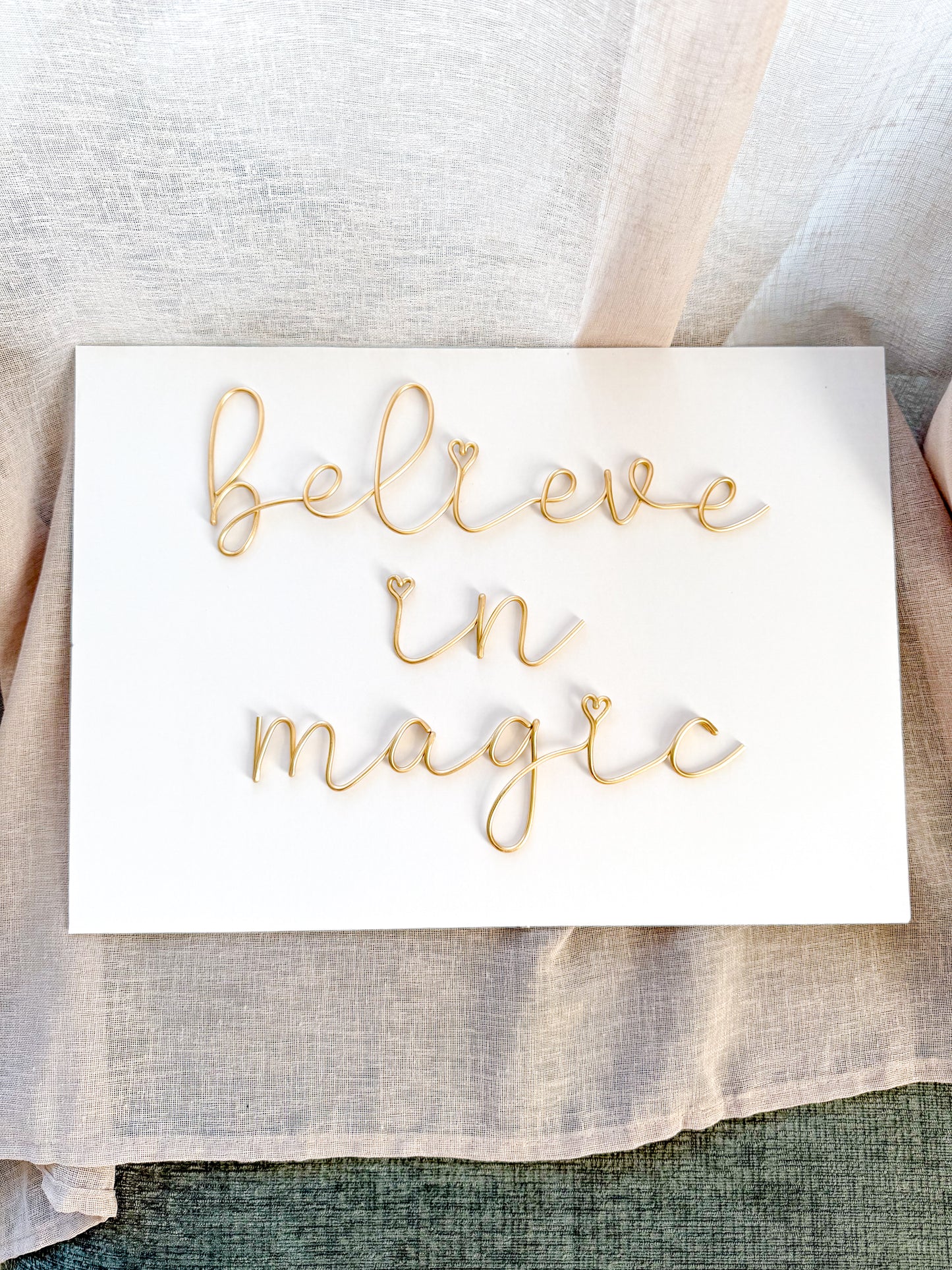 Believe In Magic Sign