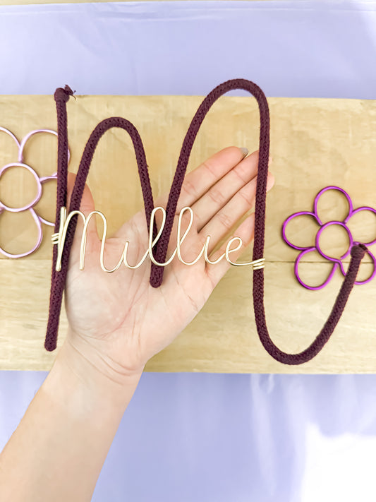 Personalised Rope Initial