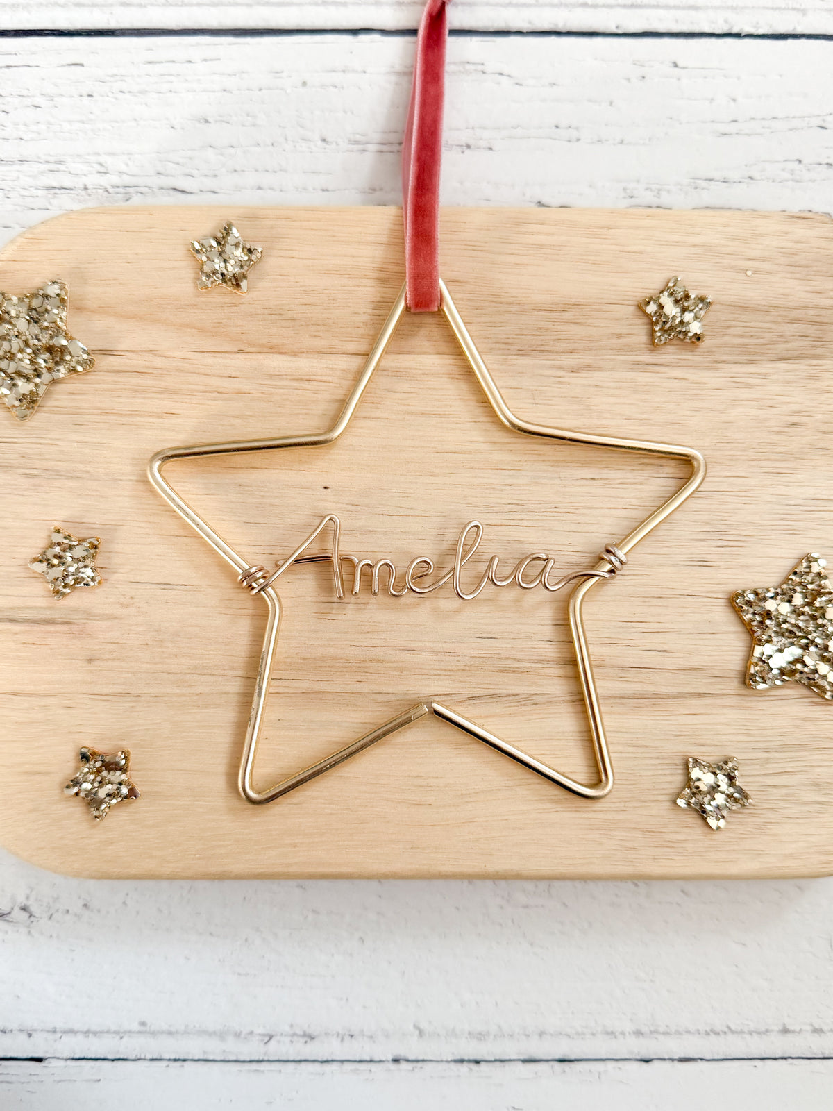 Personalised Name Star Bauble