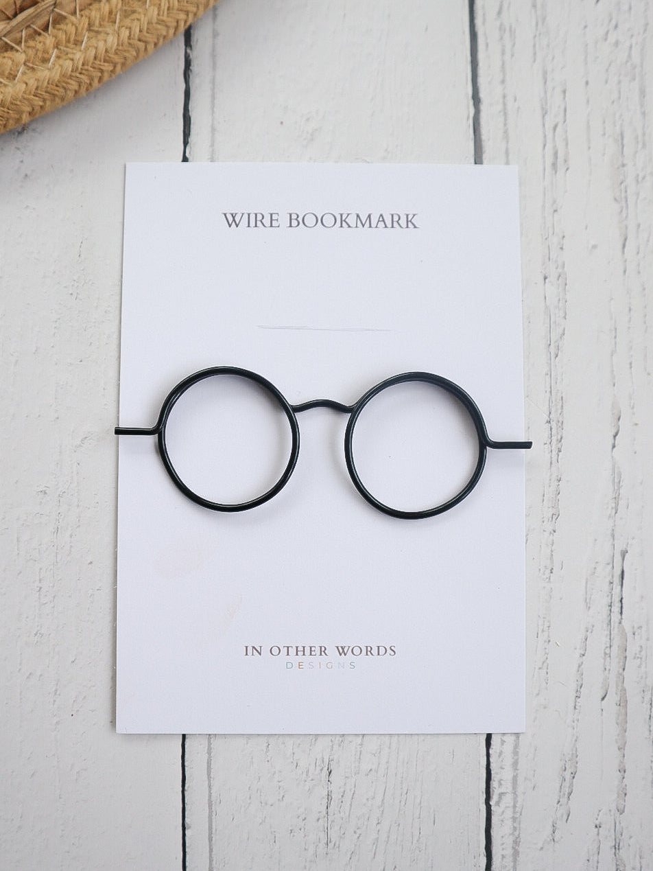 Wire Glasses Bookmark