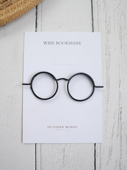 Wire Glasses Bookmark