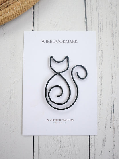 Wire Cat Bookmark