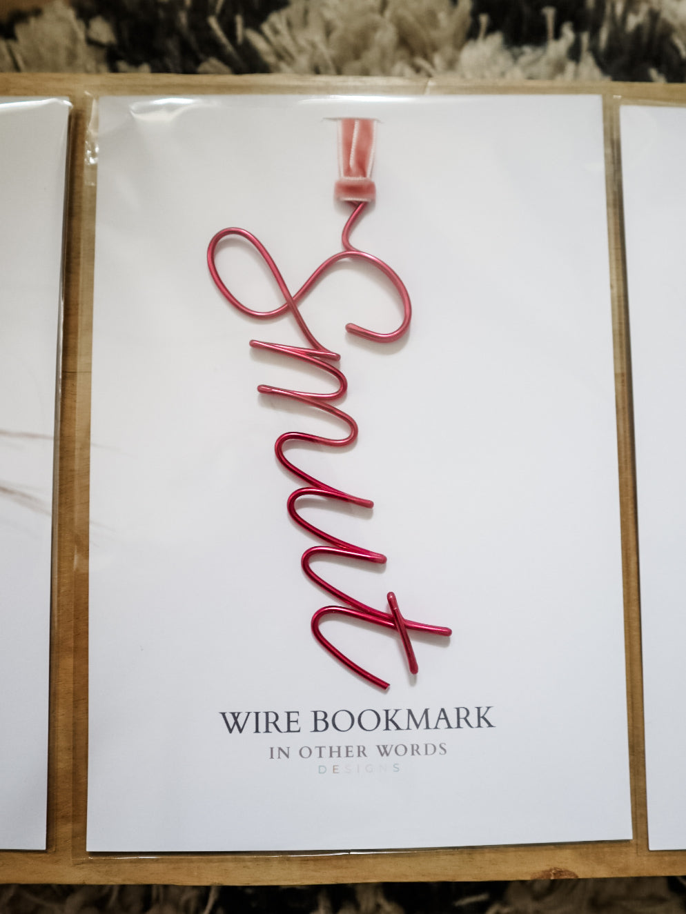 Wire Smut Bookmark