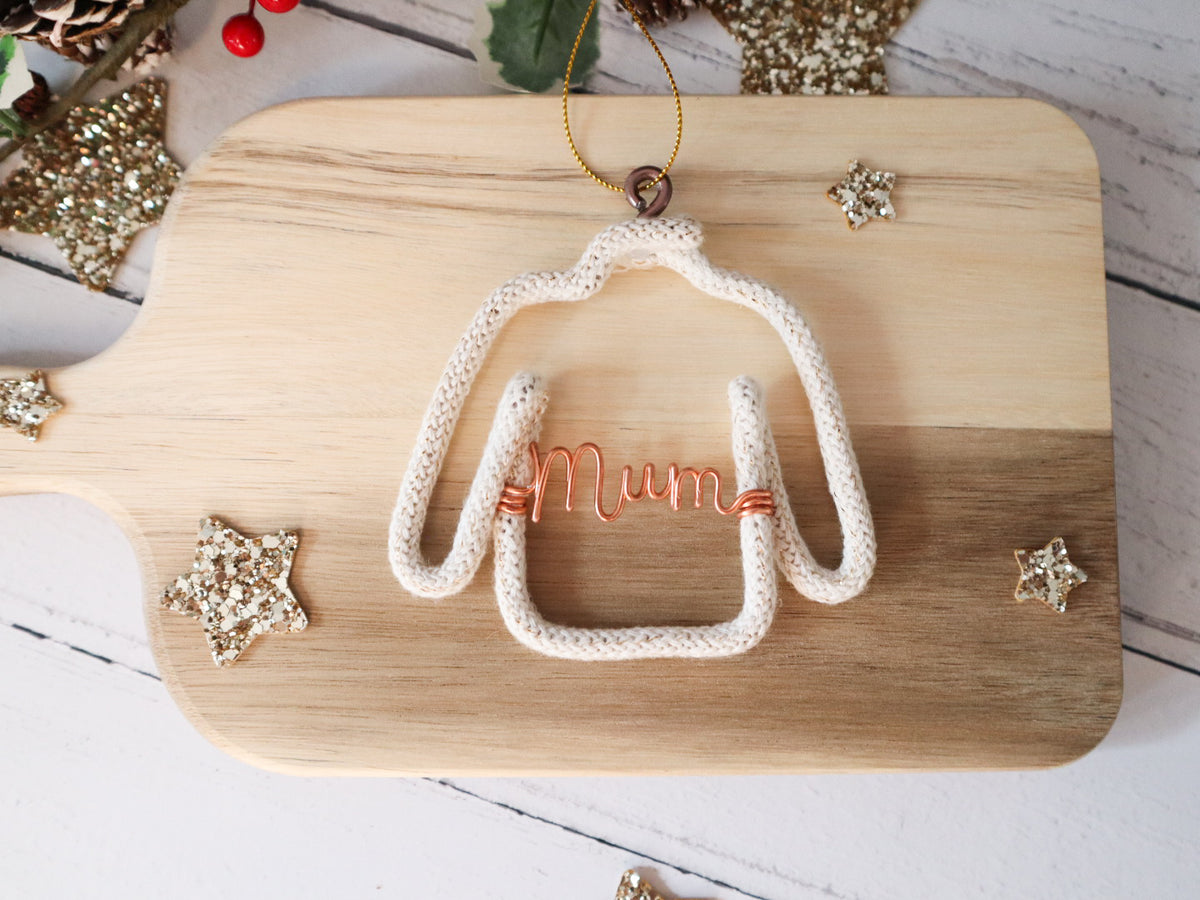 Personalised Christmas Jumper Bauble