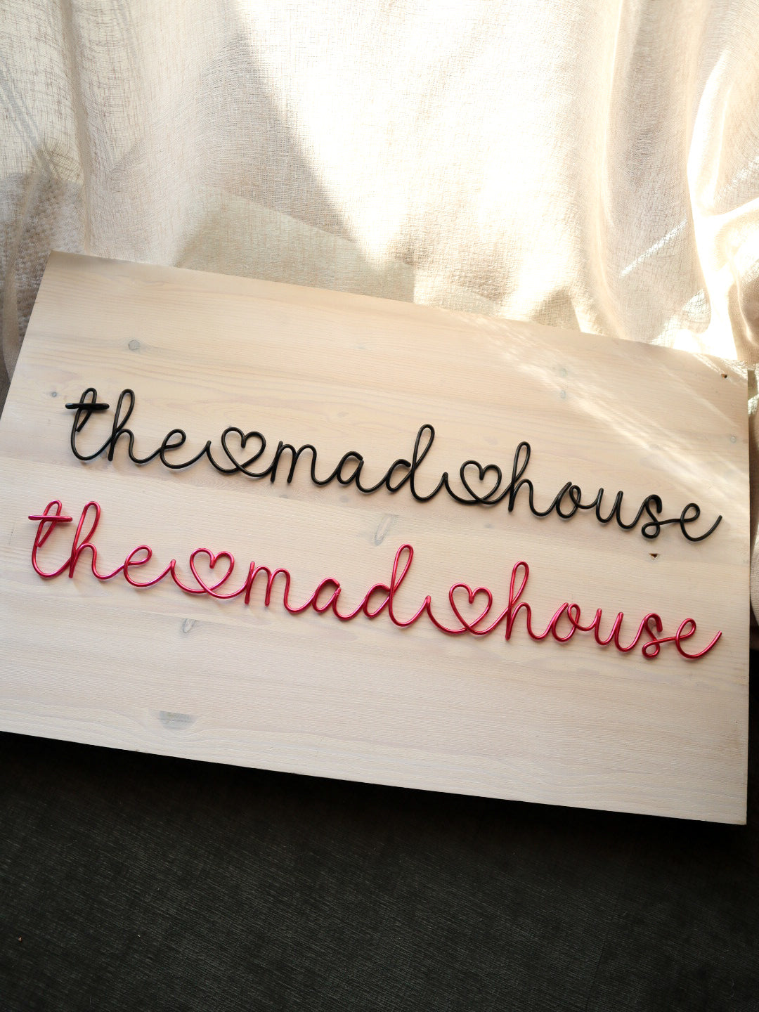 The mad house Sign