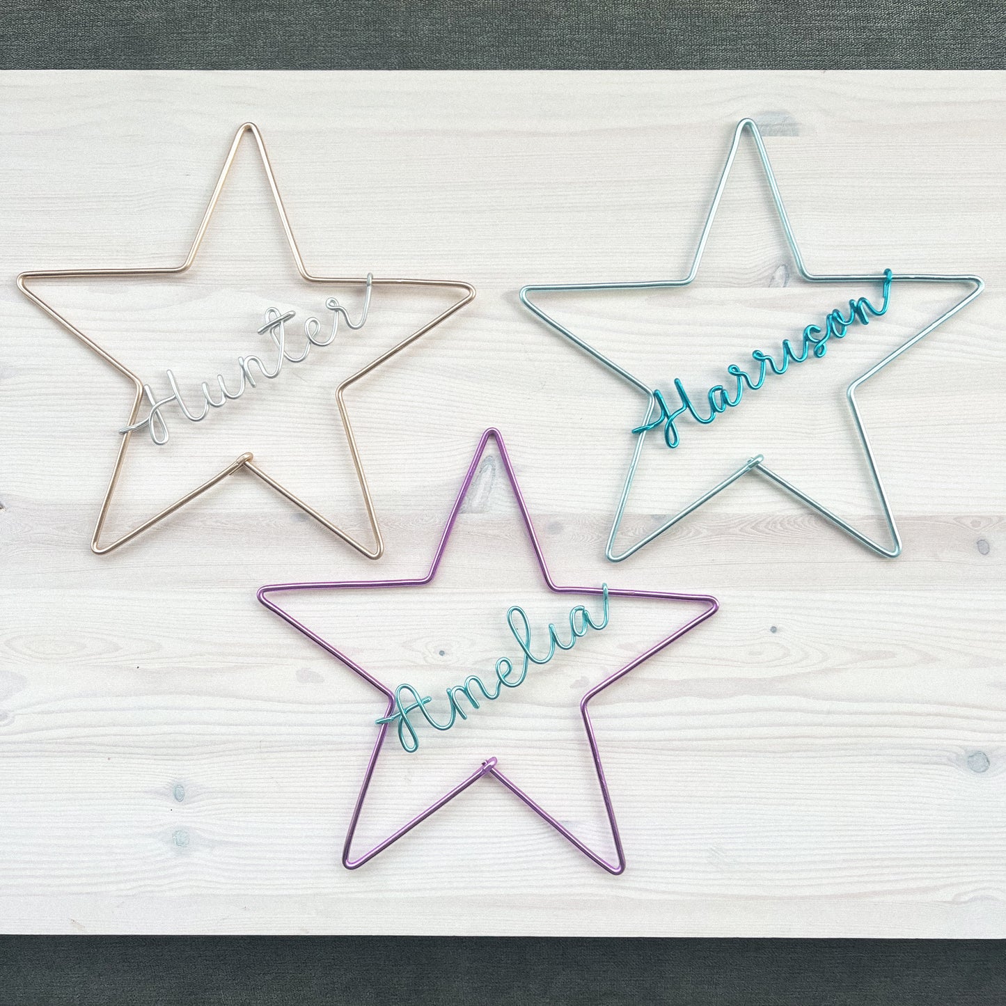 Personalised Wire Star