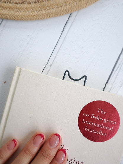 Wire Cat Bookmark