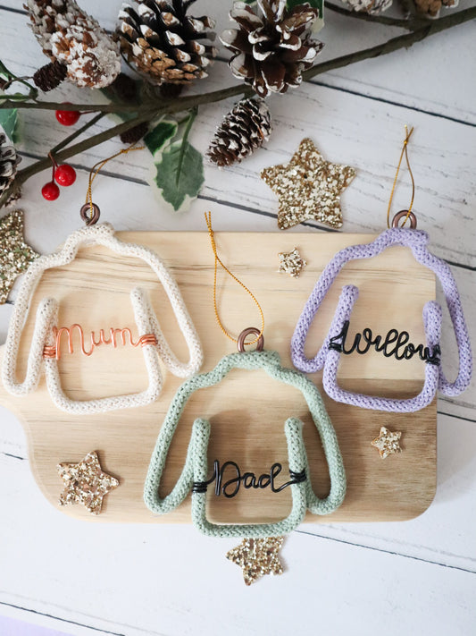Personalised Christmas Jumper Bauble