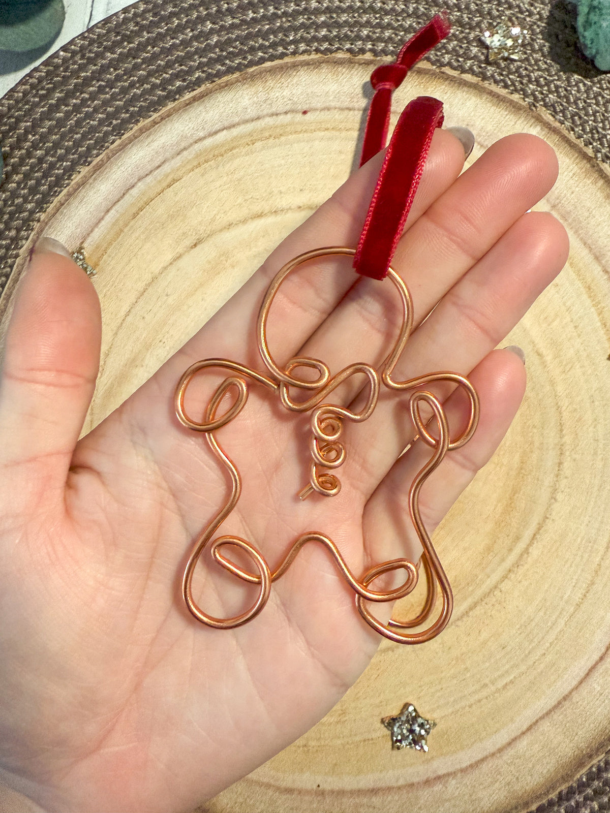 Wire Gingerbread Man