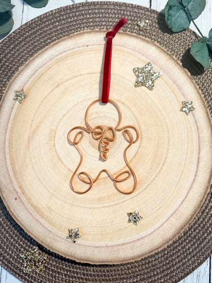 Wire Gingerbread Man