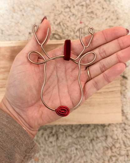 Wire Christmas Reindeer