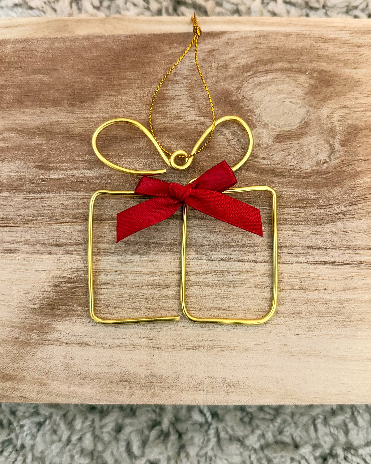 Wire Christmas Present